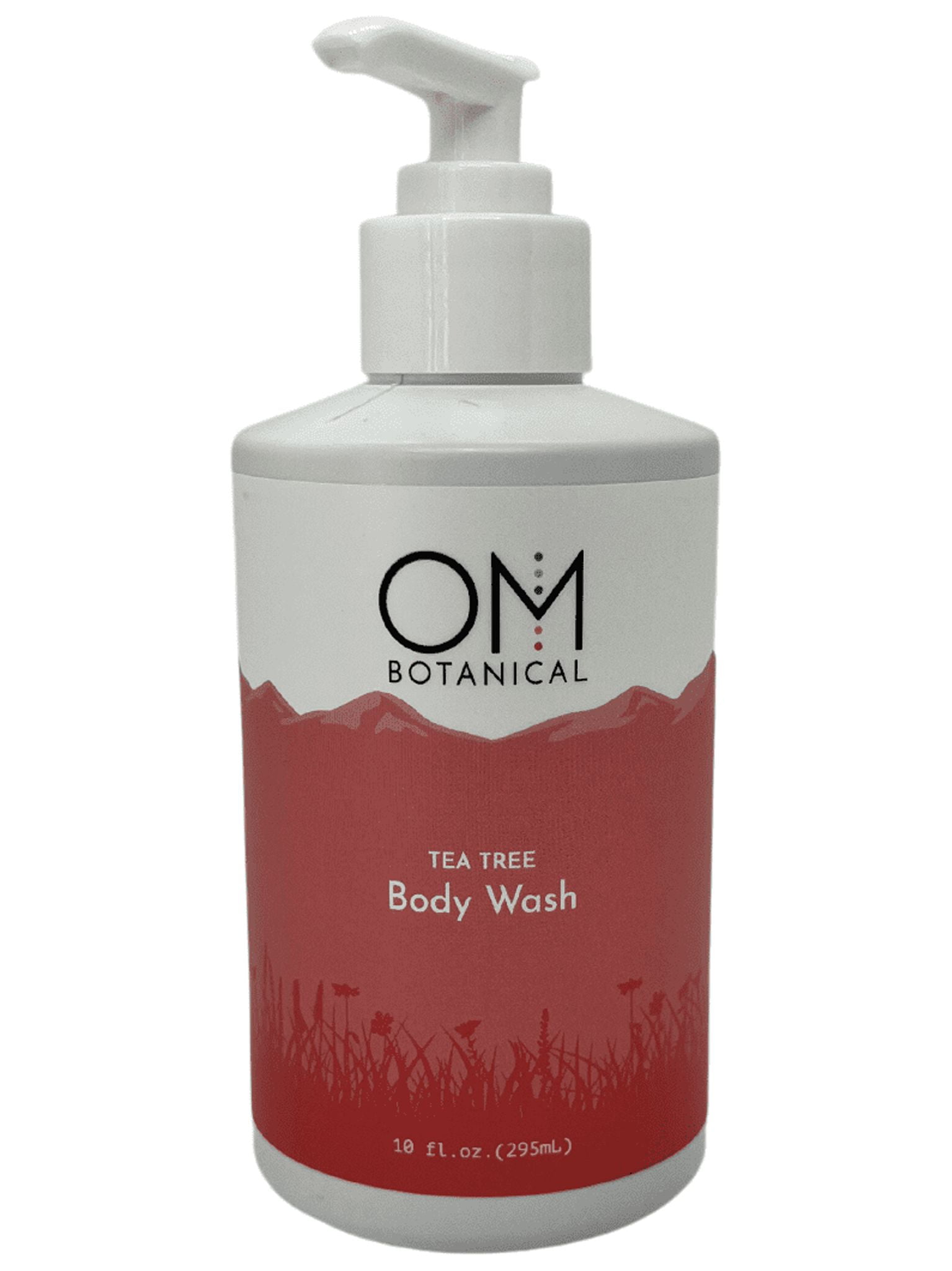 OM Botanical Organic AntiFungal Body Wash (Tea Tree) for Dry and