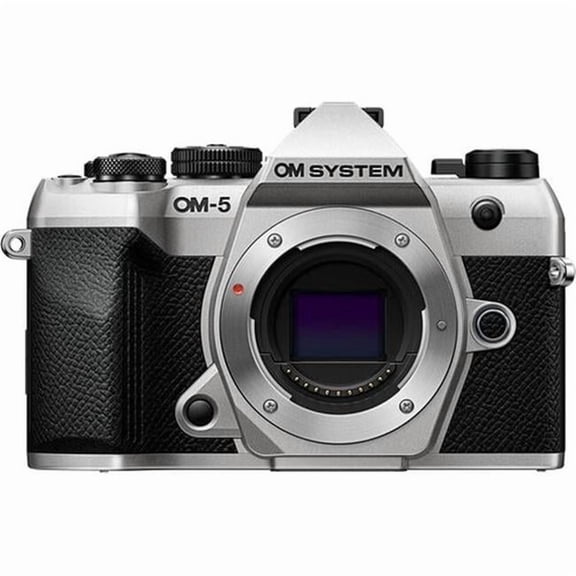 OM Digital Solutions V210070SU000 OM-5 Mark II Mirrorless Camera - Silver