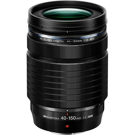 Olympus - M.Zuiko 40-150 mm f/4-22 Telephoto Zoom Lens Micro Four Thirds Mount - Black