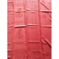 thumbnail image 1 of OM Hindu Yoga Meditation Prayer Shawl - Cherry Tomato, 1 of 1