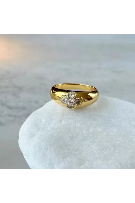 Vintage 1.50ct Moissanite Women's Wedding Band Ring 14K Yellow Gold Plated