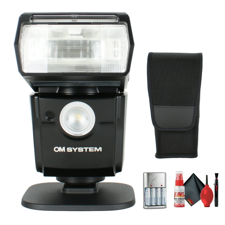 OM SYSTEM FL-700WR Wireless TTL Electronic Flash Bundle OM SYSTEM FL-700WR Wireless TTL Electronic Flash Bundle