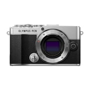 OM SYSTEM PEN 4K 20.3MP Mirrorless Camera with M.Zuiko Digital ED 14-42mm F3.5-5.6 EZ Lens Silver