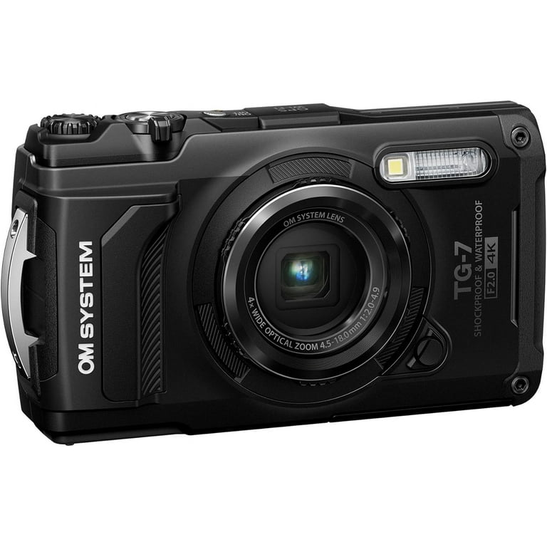 OM SYSTEM Tough TG-7 Digital Camera (Black) - Walmart.com