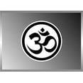 thumbnail image 1 of OM YOGA MEDITATION VINYL DECAL BUMPER STICKER 4"x4", 1 of 3