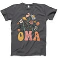 thumbnail image 1 of OMA Floral T-Shirt - Cute Grandma Gift, Mother's Day Shirt , Flower Garden Graphic Tee, Retro Oma Shirt, Women's Family Gift, 1 of 7