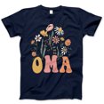 thumbnail image 1 of OMA Floral T-Shirt - Cute Grandma Gift, Mother's Day Shirt , Flower Garden Graphic Tee, Retro Oma Shirt, Women's Family Gift, 1 of 7