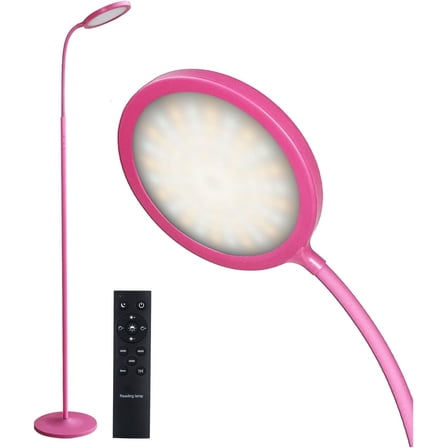 Floor Lamps for  Room, Bright Modern Reading Floor Lamp with Stepless Adjust Color Temperatures & Brightness, Standing Lamp with RF Remote & Touch Control()