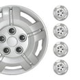 thumbnail image 1 of OMAC 15" Wheel Rim Cover Guard Hub Caps Durable Snap On ABS Silver 4 Pcs, 1 of 10