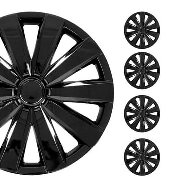 OMAC 16" Wheel Covers Hubcaps 4Pcs for Nissan Altima Black
