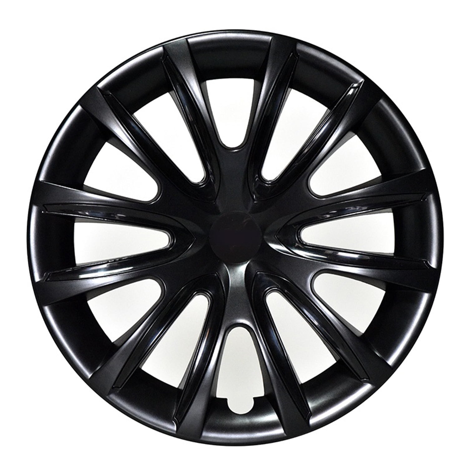 OMAC 16" Wheel Covers Hubcaps for Jeep Grand Cherokee Black Gloss