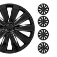 thumbnail image 1 of Omac USA 96HCA152B 16 in. Black Hub Caps Wheel Cover - 4 Piece, 1 of 10