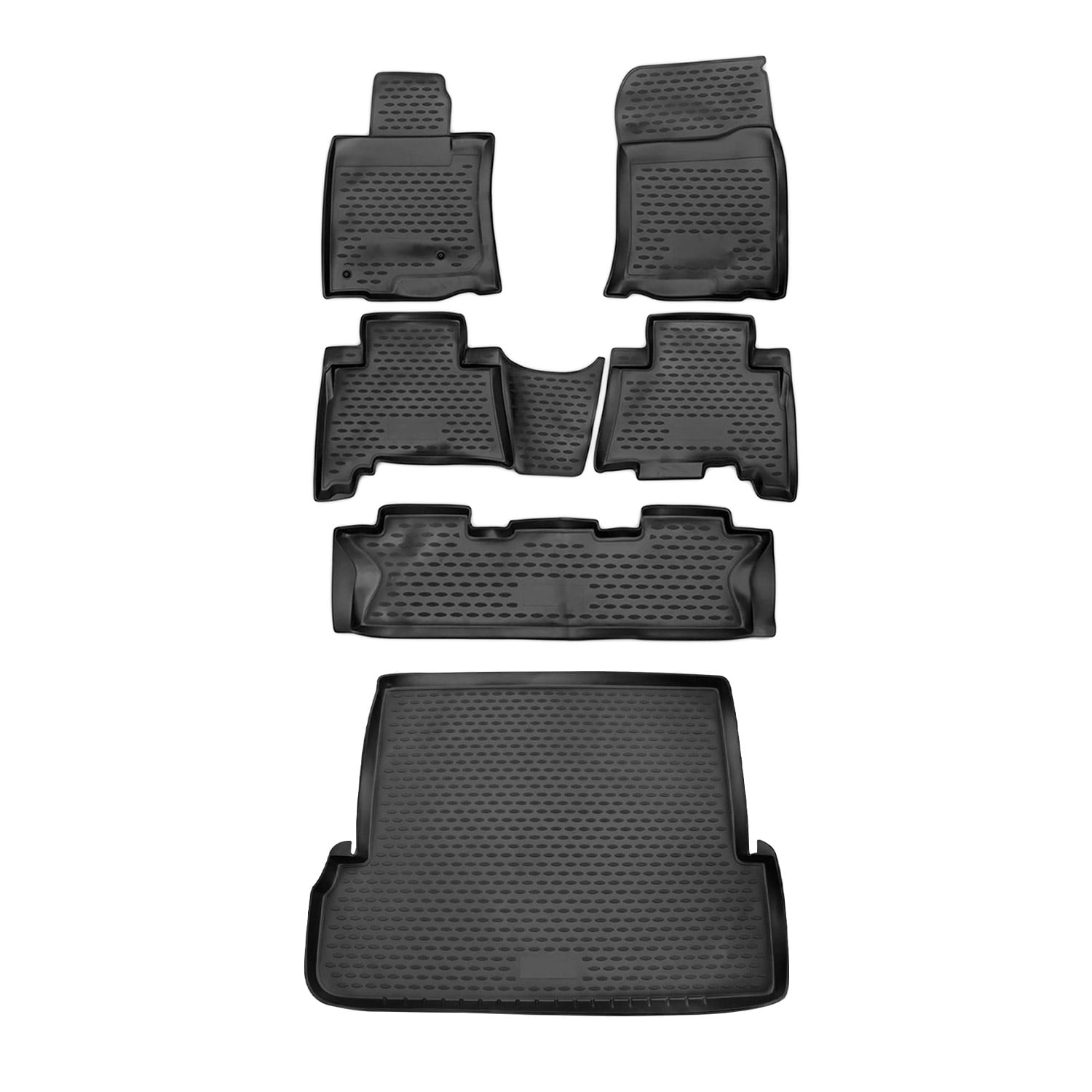 OMAC 3D Custom Floor Mats & Cargo Liners for Toyota Land Cruiser Prado
