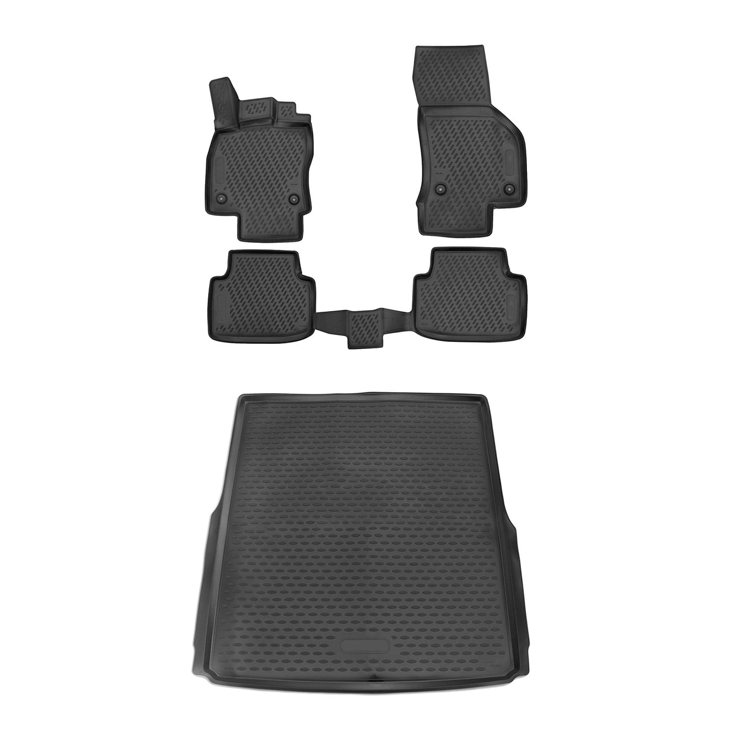 OMAC 3D Custom Floor Mats & Cargo Liners for VW Passat B8 20152019 All