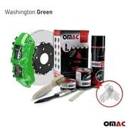 OMAC Brake Caliper Paint Washington Green High-Temp Resistance Car Paint Set