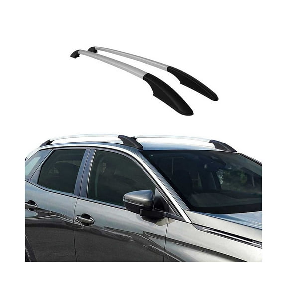 OMAC Car Accessories Roof Rack Side Rails Car Rooftop Compatible with Ford Escape 2013-2019