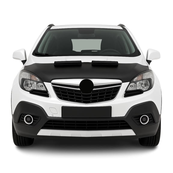 OMAC Car Bonnet Mask Hood Bra for Chevrolet Trax 2013-2016 Black 1 Pc