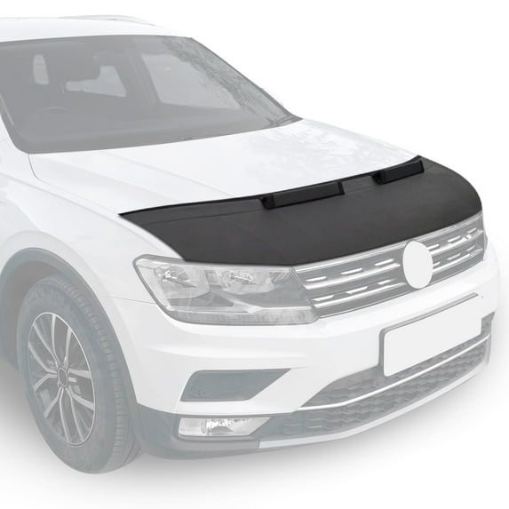 OMAC Car Bonnet Mask Hood Bra for Kia Sportage 2005-2010 Black 1 Pc
