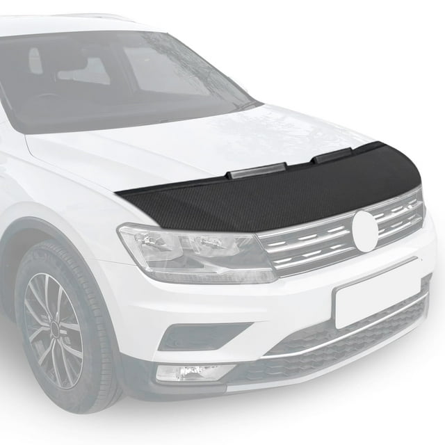 OMAC Car Bonnet Mask Hood Bra for Mercedes Sprinter W906 2006-2013 Carbon Black 1 Pc