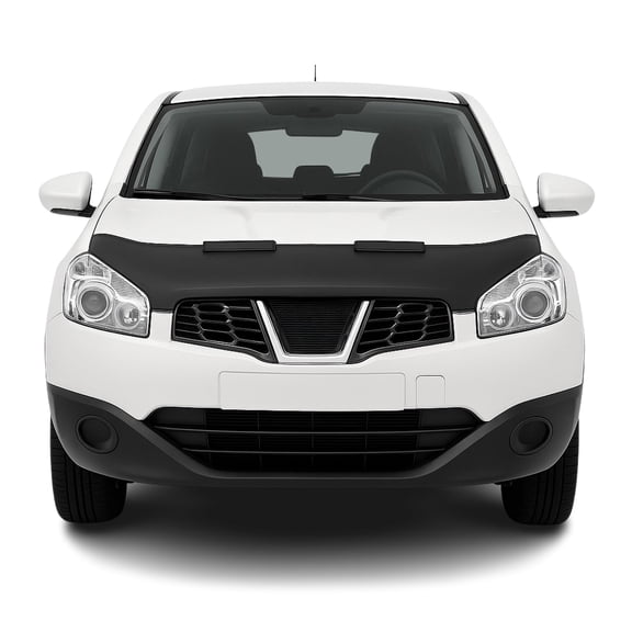 Car Bonnet Mask Hood Bra for Nissan Rogue 2008-2013 Black 1 Pc