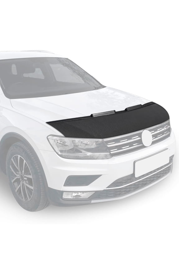 Car Bonnet Mask Hood Bra for Volvo XC40 2019-2024 Carbon Black 1 Pc