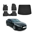 thumbnail image 1 of Custom Floor Mats & Cargo Liners for Mazda 3 Sedan 2014-2018 Black 5 Pcs, 1 of 11