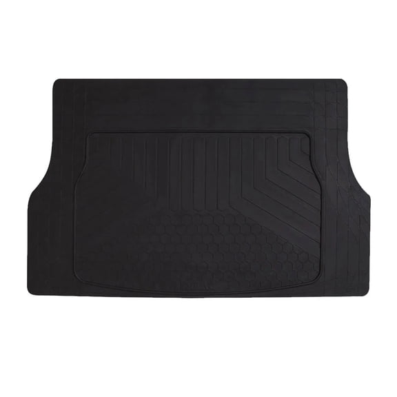 OMAC Car Cargo Trunk Liner Black Heavy Duty Semi-Custom fit for SEDAN & WAGON