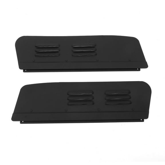 OMAC Window Air Vent for Mercedes Sprinter W907 910 2019-2025, Caravan Rain Deflector, RV Air Ventilation, 2 Pcs, Black