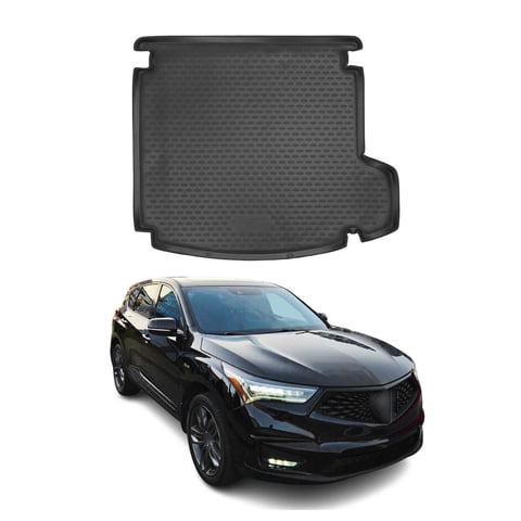OMAC Cargo Mats Liner for Acura RDX 2019-2024 Rear Trunk Waterproof TPE Black