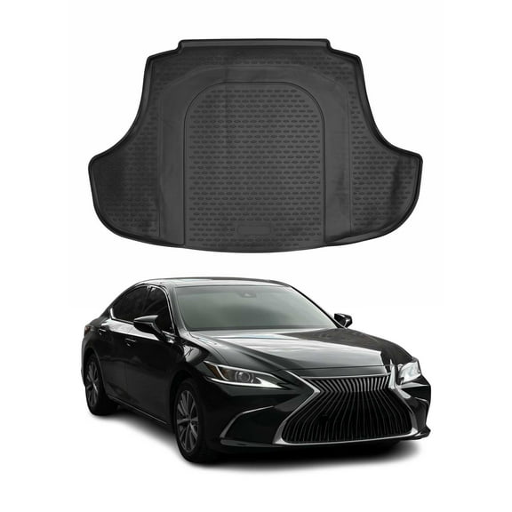 2019-2025 Lexus ES 350 Cargo Liner Trunk Mat All Weather Black