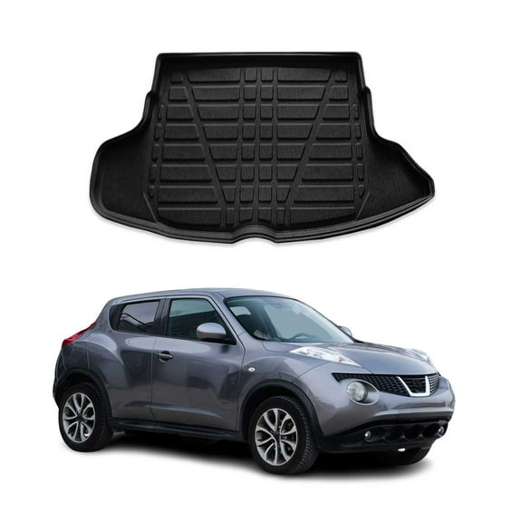 OMAC Cargo Mats Liner for Nissan Juke 2011-2014 Black All-Weather TPE