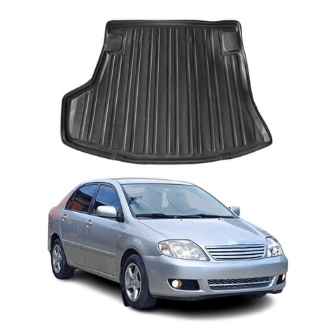 OMAC Cargo Mats Liner for Toyota Corolla Sedan 2009-2013 Black All-Weather TPE