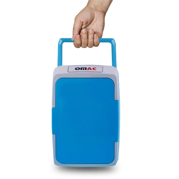 OMAC Compact And Lightweight Refrigerator Refrigerators, Blue, 12L
