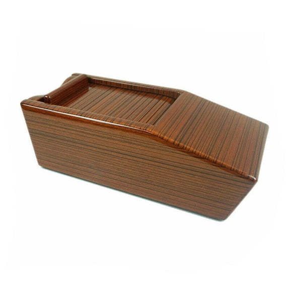 Console Cassette Center Box for Mercedes S Class W126 1979-1991 Wood Zebrano