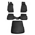 thumbnail image 2 of OMAC Premium All-Weather Floor Mats For Audi A4 Sedan, Wagon, Allroad (2008-2016) – 4-Piece Set 2 of 6
