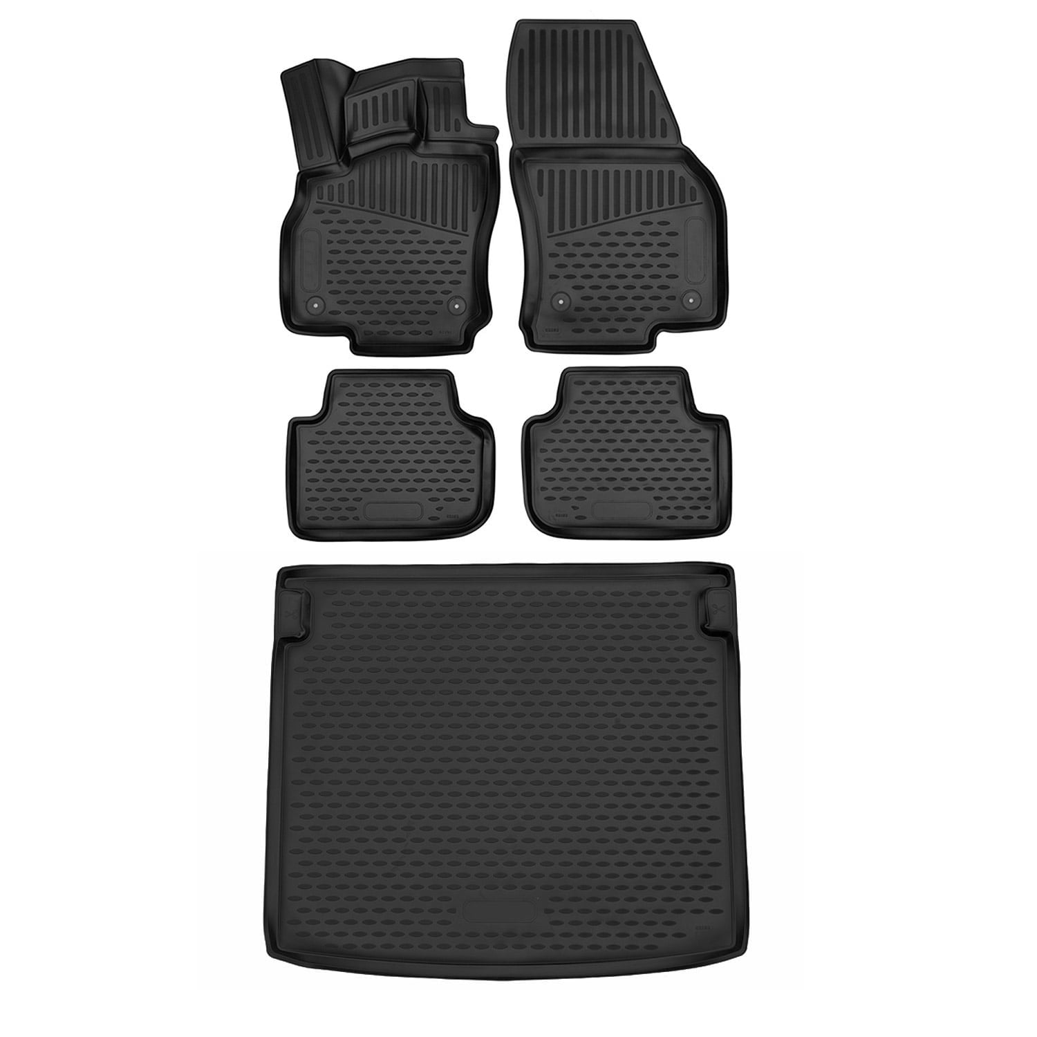 OMAC Custom 3D Floor Mats & Cargo Liners for Audi Q3 2019 2024 2020