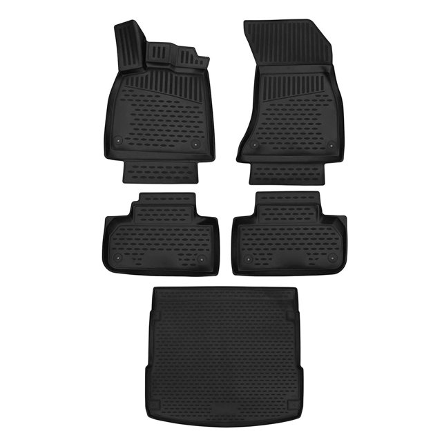 OMAC Custom 3D Floor Mats & Cargo Liners for Audi Q5 2018 2024 2019