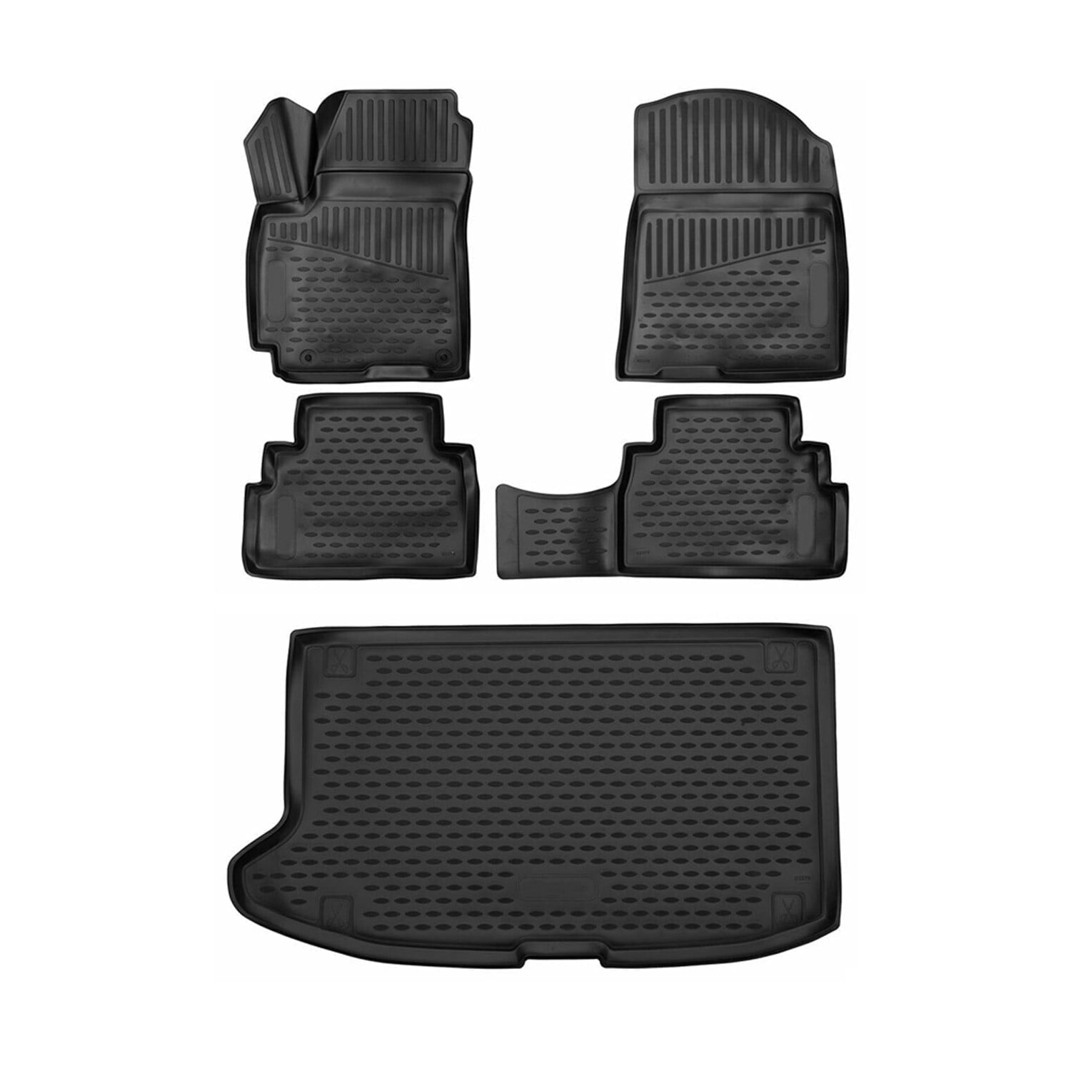 OMAC Custom 3D Floor Mats & Cargo Liners for Kia Soul 2020 2024 2021