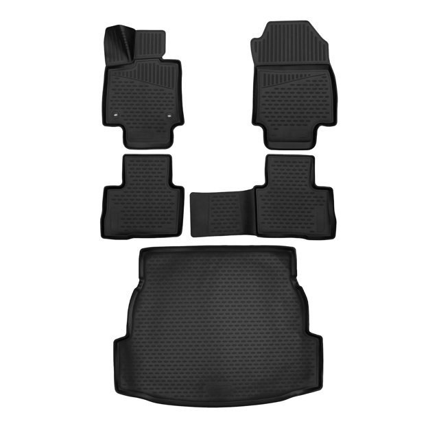 OMAC Custom 3D Floor Mats & Cargo Liners for Toyota RAV4 2019 2024 2020