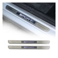 thumbnail image 1 of Door Sill Scuff Plate Illuminated for VW EOS Sport Stainless Steel Silver 2 Pcs, 1 of 8