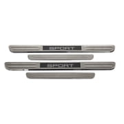 OMAC Door Sill Scuff Plate Illuminated for VW Passat B8 2015-2022 Sport S.Steel 4x