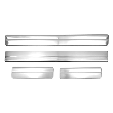 OMAC Door Sill Scuff Plate Scratch Protector for Ford Focus 2012-2018 Stainless Steel