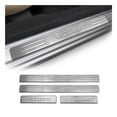 thumbnail image 1 of Door Sill Scuff Plate Protector for Toyota Exclusive Stainless Steel 4 Pcs, 1 of 8