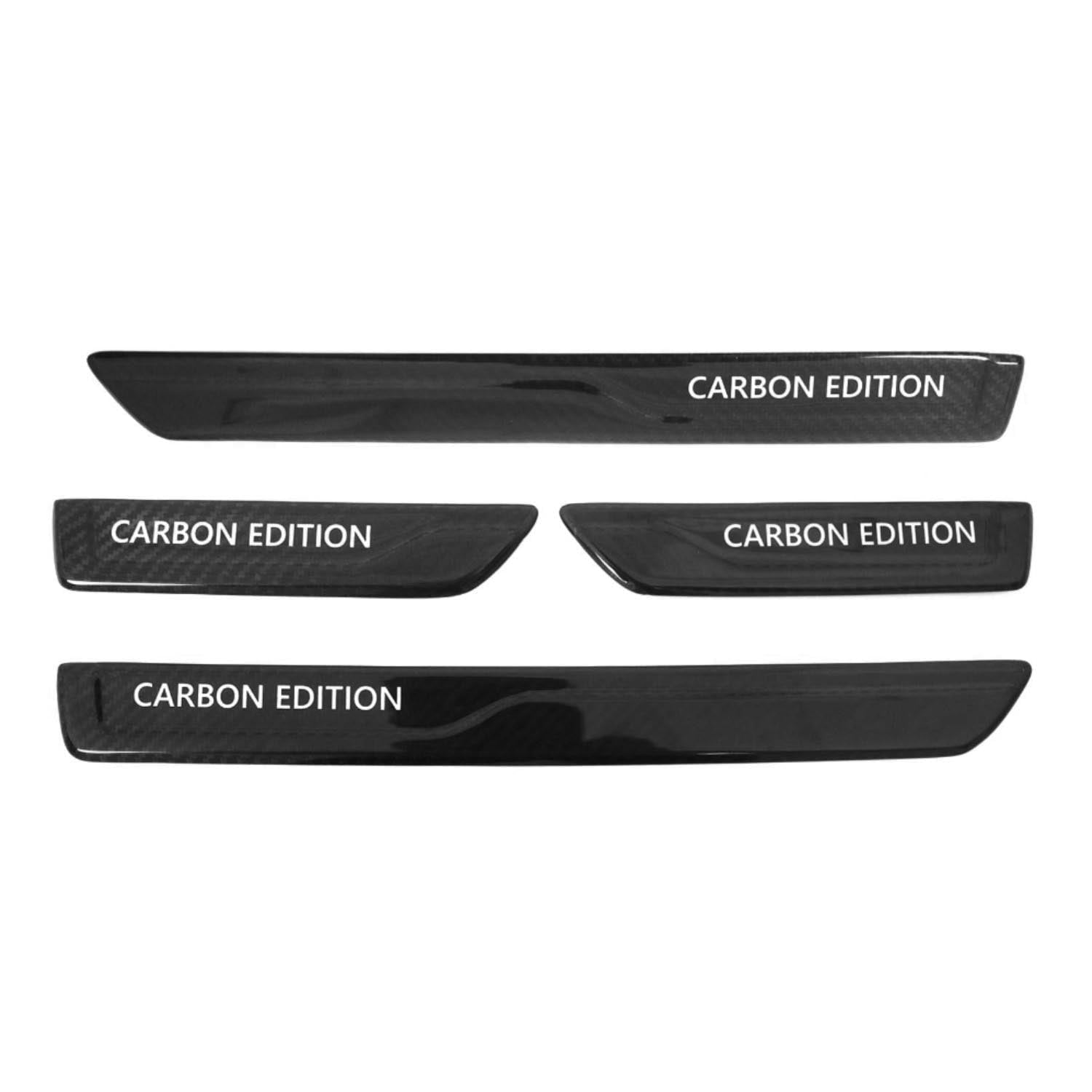OMAC Jeep Grand Cherokee Door Sill Scuff Plates; Carbon Edition U015372 (11-21 Jeep Grand...
