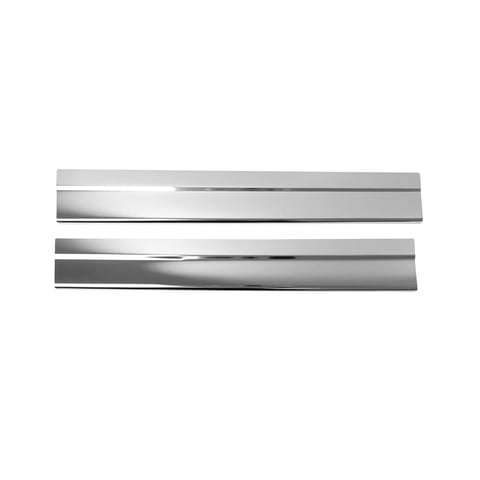 OMAC Door Sill Scuff Plate for Ford Transit Connect 2014-2019 Stainless Steel 2Pcs