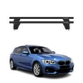 thumbnail image 1 of OMAC Fix Point Roof Racks Cross Bars for BMW 1 Series F20 2012-2015 Alu Black 2x, 1 of 7