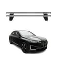 thumbnail image 1 of 2022-2026 BMW iX Roof Rack Cross Bars Silver, 1 of 11