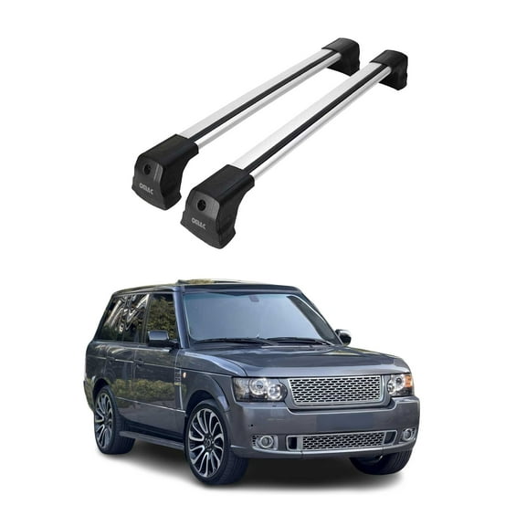 Roof Racks for Land Rover Range Rover 2002-2012 L322 HSE Supercharged Gray 2x