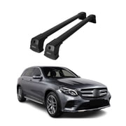 For 2016-2019 Mercedes GLC Class Coupe C253 Fix Points Roof Racks Alu Black