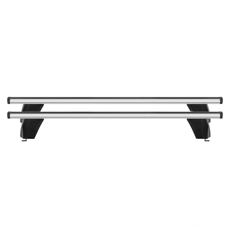 OMAC Fixed Point Roof Rack Cross Bars BMW iX 2022 to 2023, Luggage Carrier,  Silver, 165 Pounds, Load Aluminum, 2 Pieces 